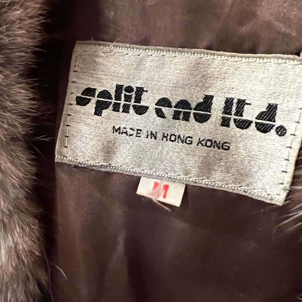 Vintage 80s Rabbit Fur Jacket - Picture 3 of 11